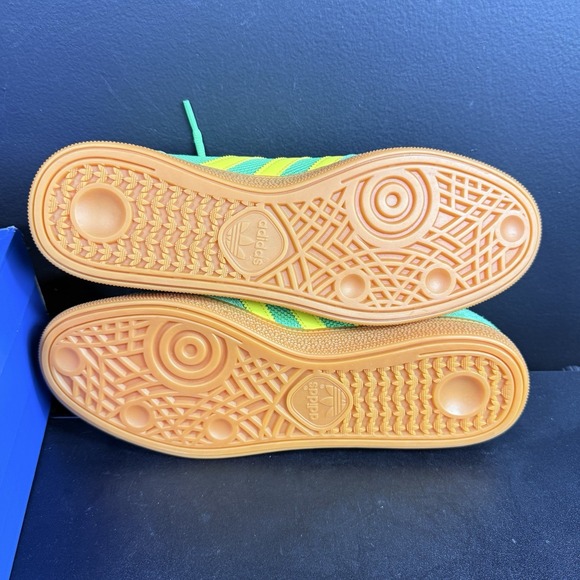 Adidas Handball Spezial Men's Athletic Sneakers New Size 11 Green Yellow JH5444 - Picture 14 of 14
